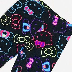 Sanrio Hello Kitty girl leggings pants footless